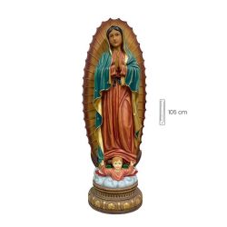 Imagen de la Virgen de Guadalupe de 105 cm de...