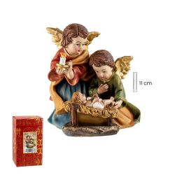 Nio jesus con 2 ngeles 11 cm