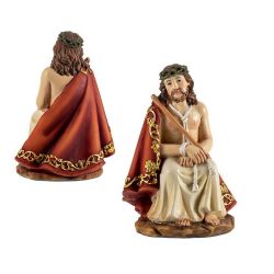 Virgen de la esperanza rojo 15 cm