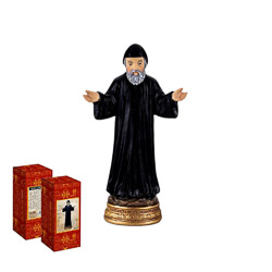 Imagen de San Charbel en resina de polister ...