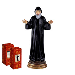 Imagen de San Charbel en resina de polister ...