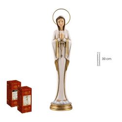 Imagen de la Virgen de Ftima de 30 cm de alt...