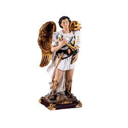 Imagen del Arcngel Gabriel con armadura en r...
