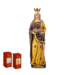 Imagen de la Reina Santa Isabel en resina de ...
