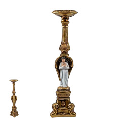 Velero dorado con ngel 30 cm. Precio por uni...