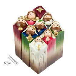 Misterio infantil 9 piezas rombo 8 cm