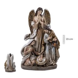 Misterio 1 pza. 23 cm ngel crema