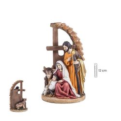 Misterio 1 pza. 14 cm portal con buey