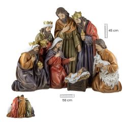 Misterio 1 pieza con Reyes - Figura de 45 x 5...