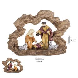 Misterio 15 cm en madera