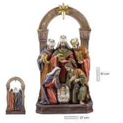 Misterio 1 pza. 52 cm reyes y arco