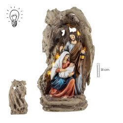 Misterio 1 pza. 31 cm portal con luz