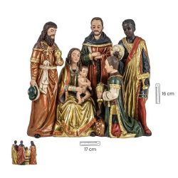 Misterio 1 pza. con reyes 16 cm