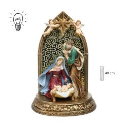 Misterio 1 pza. 40 cm en soporte luz