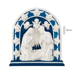 Misterio 1 pza. 46 cm azul/blanco an