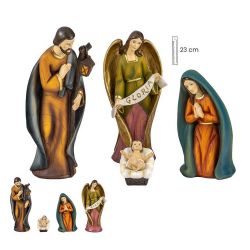 Misterio 4 piezas 25 cm con oro
