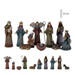 Misterio 10 piezas 12 cm puntos color