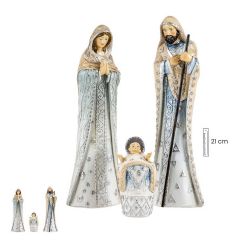 Misterio 22 c 3 piezas azul/plata