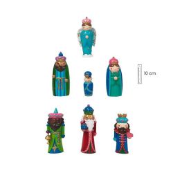 Misterio 10 cm 7 piezas colores vivos