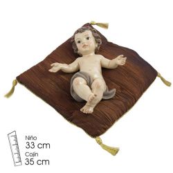 Nio jesus en cojn 33 cm