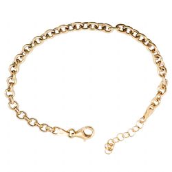 Pulsera de plata chapada - 20 cm Pulsera de plata chapada - 20 cm