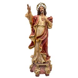Sagrado Corazón de Jesús barroco - Pasta de m... Sagrado Corazón de Jesús barroco - Pasta de m...