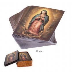 Estampas Virgen de Guadalupe con caja met�lic...