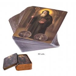Estampas San Benito con caja met�lica - 9 x 6...