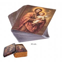 ESTAMPAS SAN JOSE CON NI�O 60 UNIDADES CAJA M...
