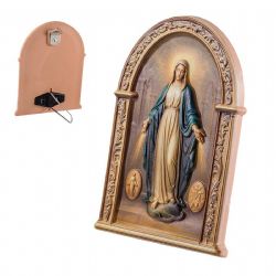 Placa Virgen Milagrosa en altorrelieve - 11 x 1...