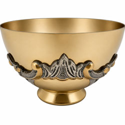 Cop�n-patena de plata de ley - 12 x 8 cm