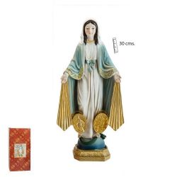 Imagen de la Virgen Milagrosa de 30 cm