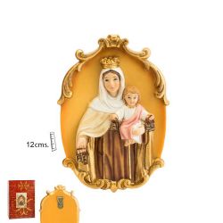 Relieve de la Virgen del Carmen con Nio Jess ...