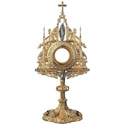 Custodia Gtico Dorado