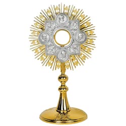 Custodia Eucarstica con Relieves de Santos